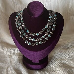 Premier Designs "BARBADOS" Statement Necklace NWT Turquoise Style Jewelry